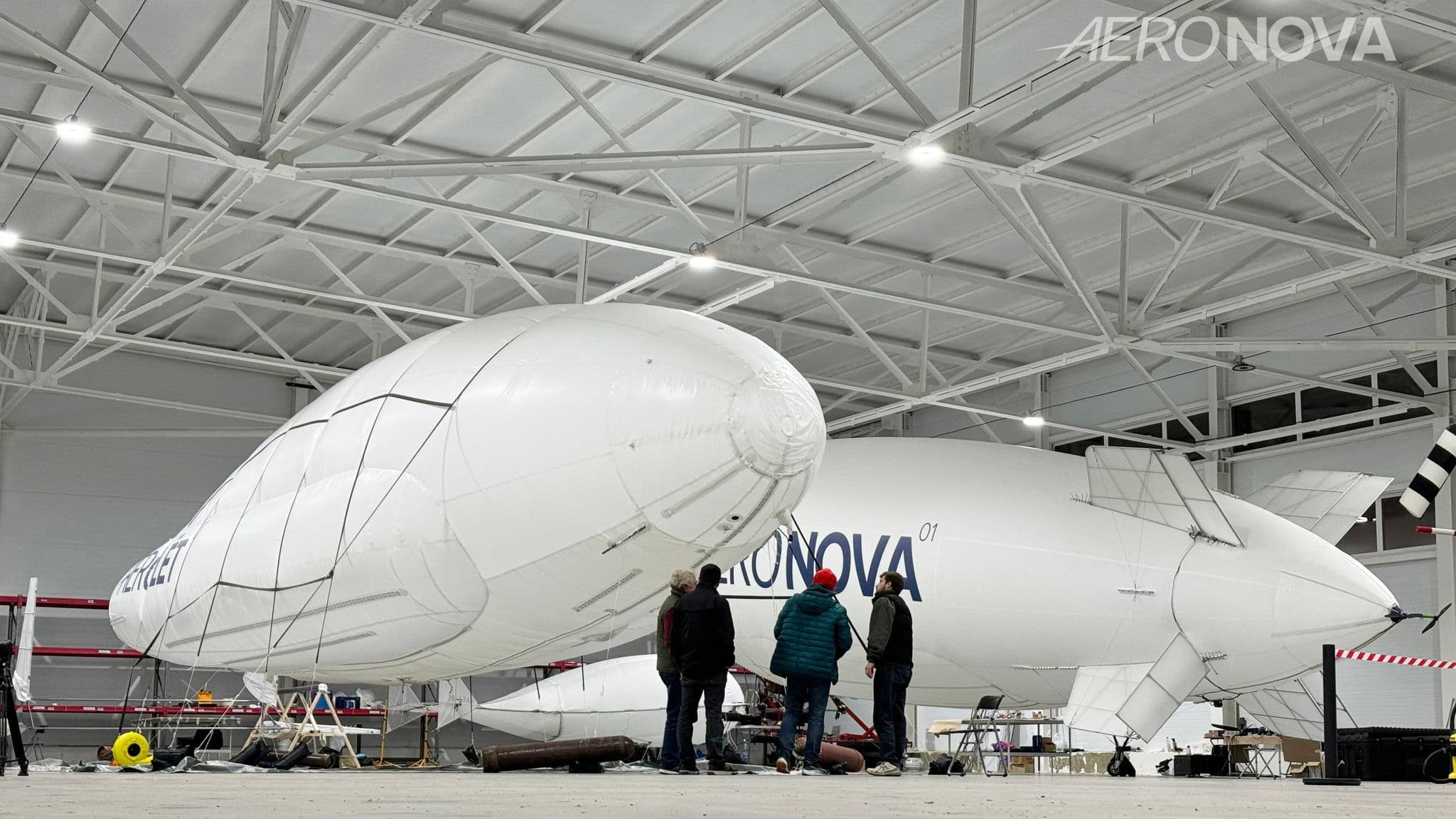 Дирижабль NOVA-01 (НОВА-01) полностью восстановлен после серии испытаний